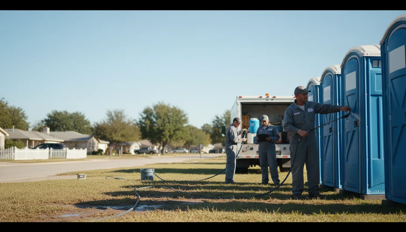 Long-Term Portable Toilet Rental in Bingham, IL near me